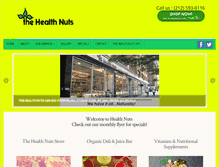 Tablet Screenshot of manhattanhealthfoodstore.com
